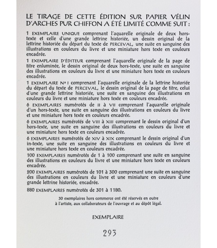 BOULENGER (Jacques) - Les Romans de la Table ronde. Perceval le Gallois - THOMAS (Alain)