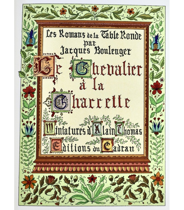 BOULENGER (Jacques) - Les Romans de la Table ronde. Perceval le Gallois - THOMAS (Alain)