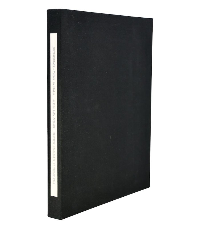 CHATEAUBRIAND (François René, vicomte de) - Voyage en Italie. Lettre A.M. Joubert - DIAZ (Gérard)