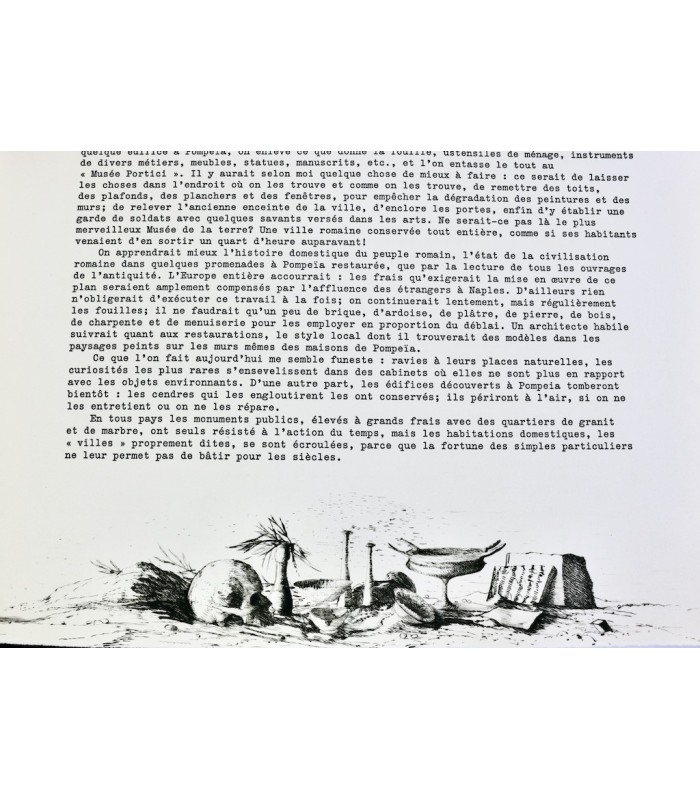 CHATEAUBRIAND (François René, vicomte de) - Voyage en Italie. Lettre A.M. Joubert - DIAZ (Gérard)