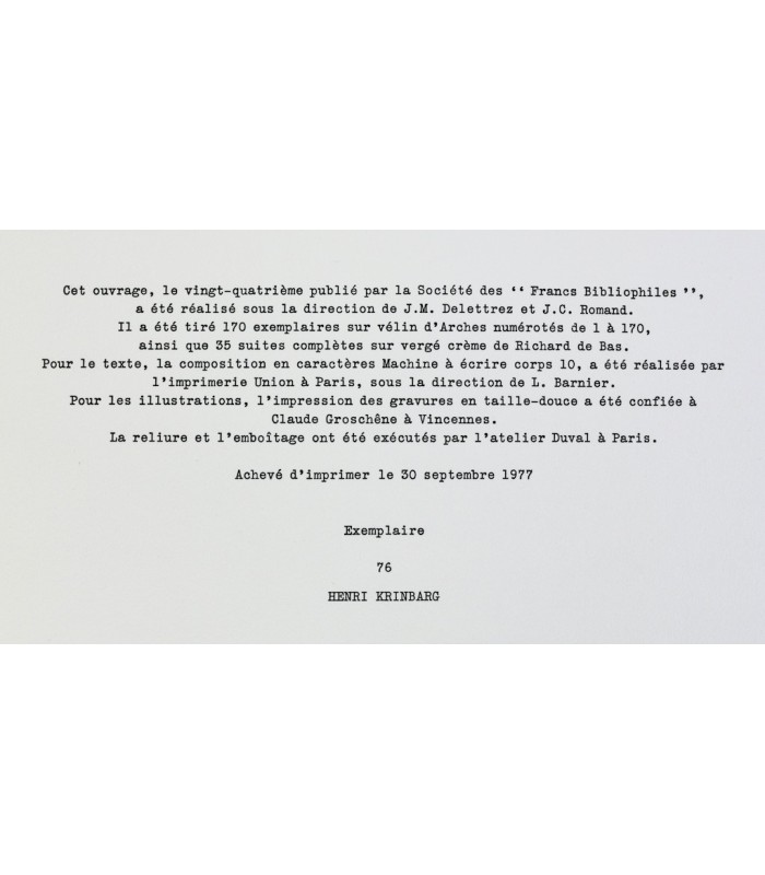 CHATEAUBRIAND (François René, vicomte de) - Voyage en Italie. Lettre A.M. Joubert - DIAZ (Gérard)