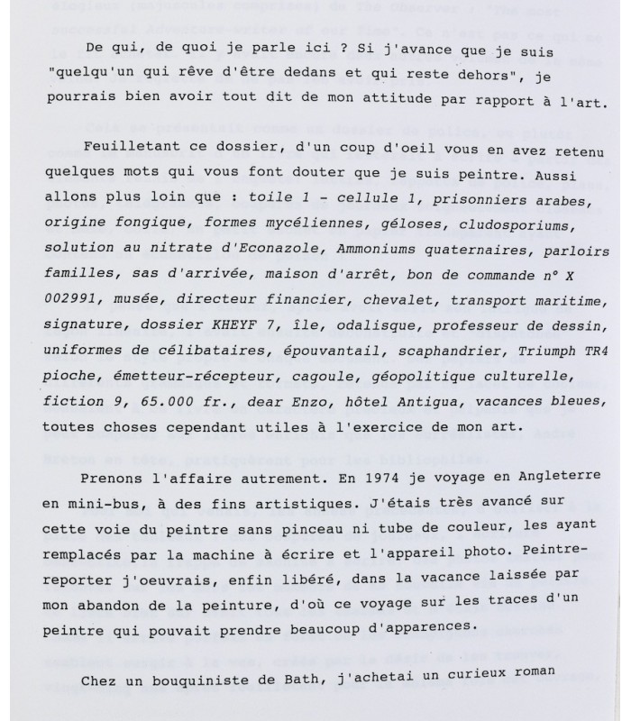 LE GAC (Jean) - Les papiers du peintre