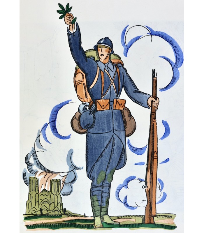 BURNAND (Robert) - Reims. Sept siècles d'histoire devant la cathédrale - BENITO (E.G.)