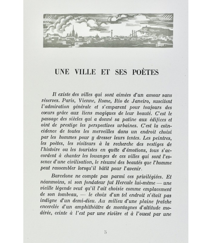 COLLECTIF - A Barcelone. Odes - FONTSERÉ (Carles)