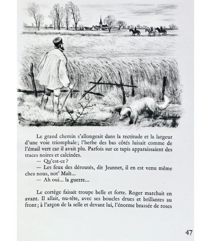 LA VARENDE (Jean de) - Nez-de-cuir. Gentilhomme d'amour - BARRET (Gaston)