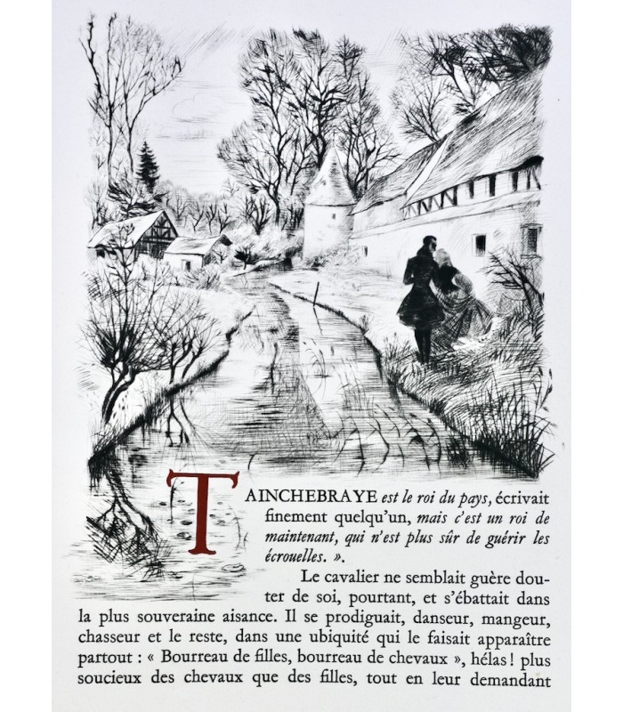 LA VARENDE (Jean de) - Nez-de-cuir. Gentilhomme d'amour - BARRET (Gaston)