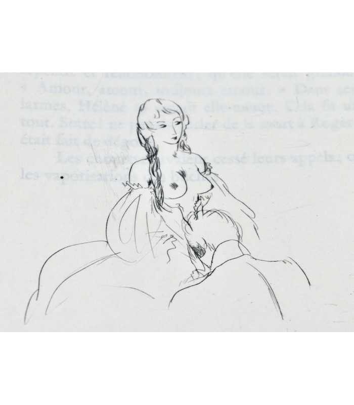 LA VARENDE (Jean de) - Nez-de-cuir. Gentilhomme d'amour - BARRET (Gaston)