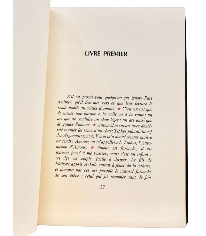 OVIDE - L’Art d’aimer - DEMINNE (Maurice)