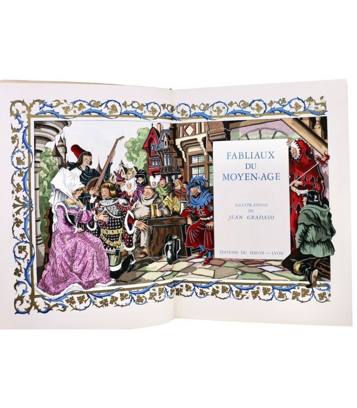 GRADASSI (Jean) - Fabliaux du Moyen Age