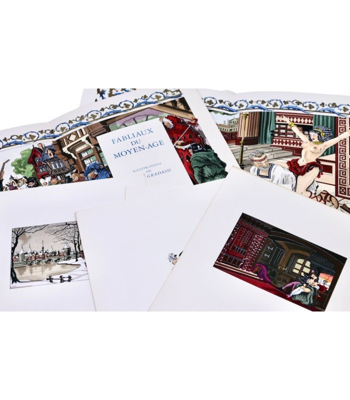 GRADASSI (Jean) - Fabliaux du Moyen Age