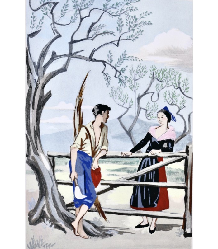 MISTRAL (Frédéric) - Mireille. Mirèio. Poème provençal - CLOUZOT (Marianne)