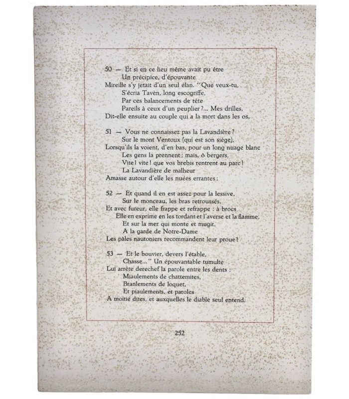 MISTRAL (Frédéric) - Mireille. Mirèio. Poème provençal - CLOUZOT (Marianne)