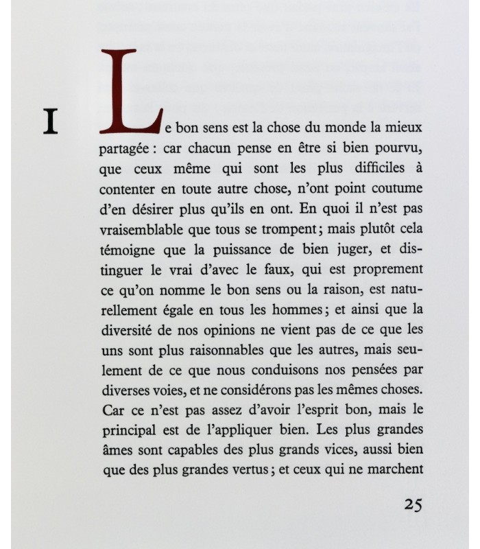 DESCARTES - Discours de la méthode - ROHNER (Georges)