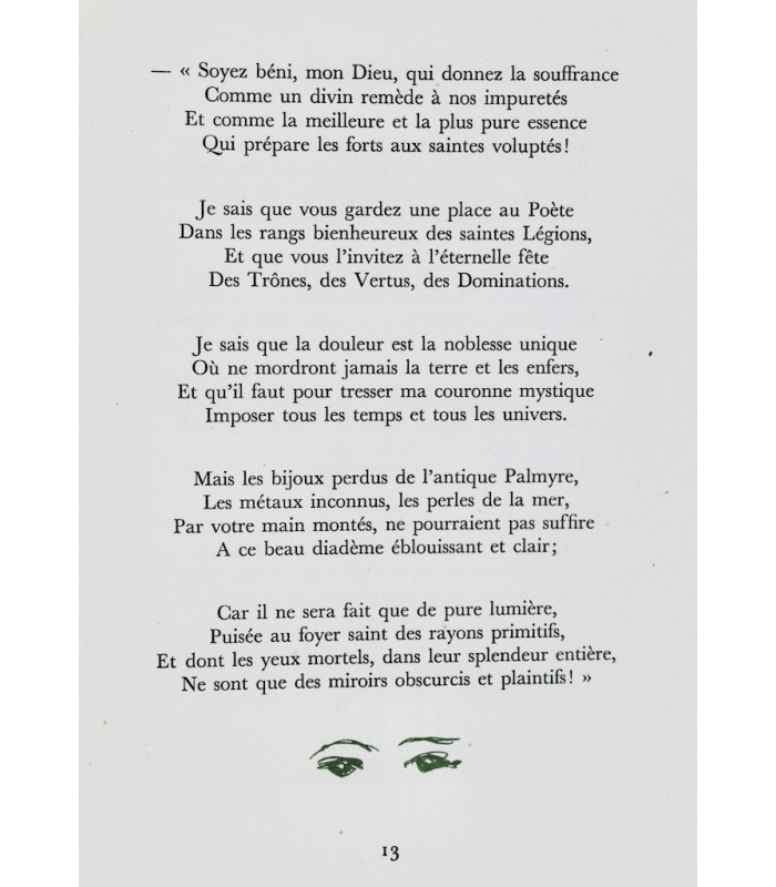 BAUDELAIRE (Charles) - Les Fleurs du mal - DIGNIMONT (André)