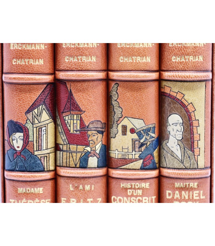 ERCKMANN-CHATRIAN - Madame Thérèse. L’Ami Fritz. Histoire d'un conscrit de 1813. Maître Daniel Rock - COLLECTIF