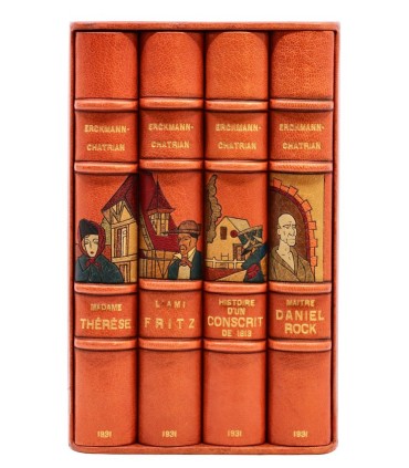 ERCKMANN-CHATRIAN - Madame Thérèse. L’Ami Fritz. Histoire d'un conscrit de 1813. Maître Daniel Rock - COLLECTIF