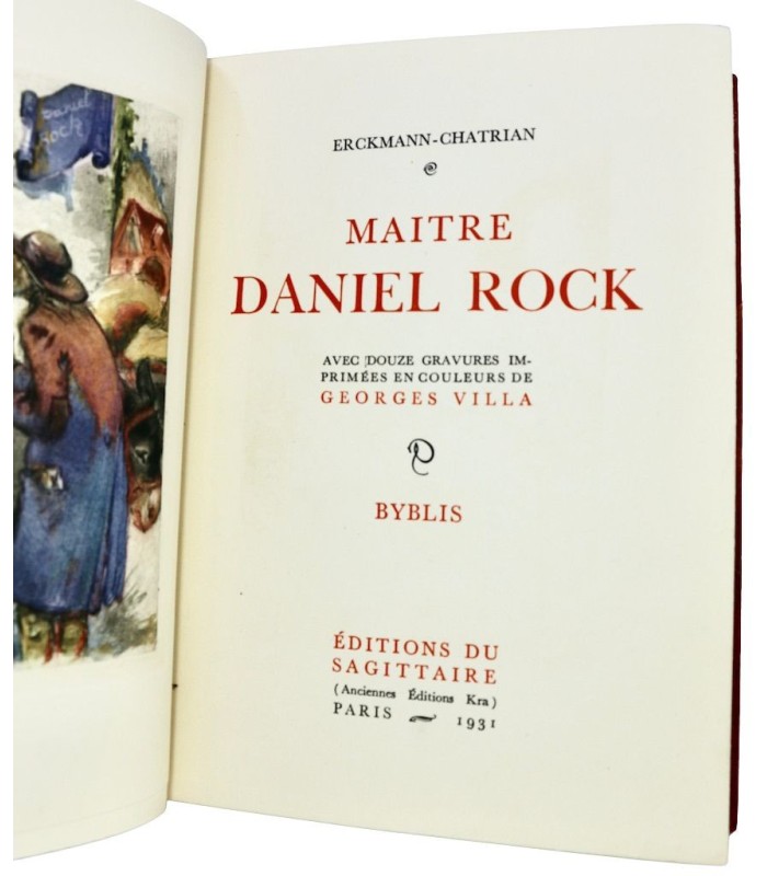 ERCKMANN-CHATRIAN - Madame Thérèse. L’Ami Fritz. Histoire d'un conscrit de 1813. Maître Daniel Rock - COLLECTIF