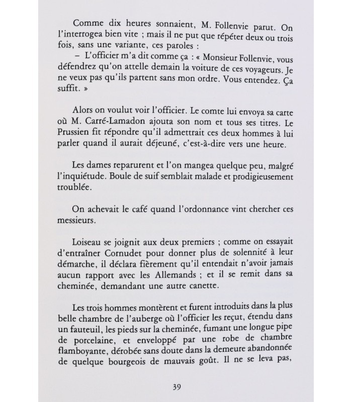 MAUPASSANT (Guy de) - Les Contes choisis - STHOLL (Jean-Pierre)