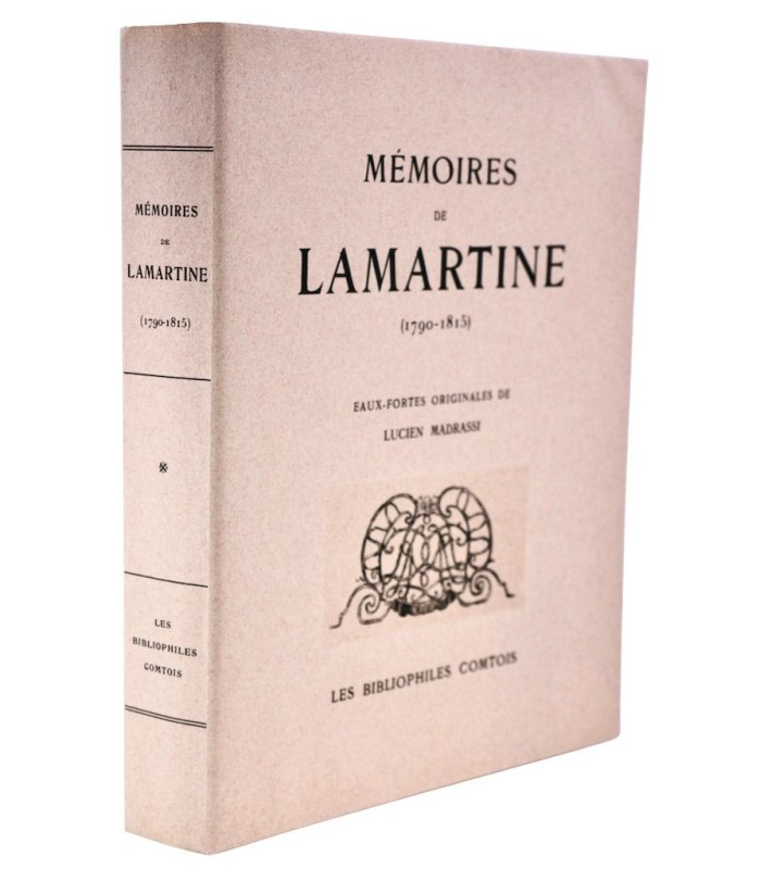 LAMARTINE (Alphonse de) - Mémoires de Lamartine (1790-1815) - MADRASSI (Lucien)