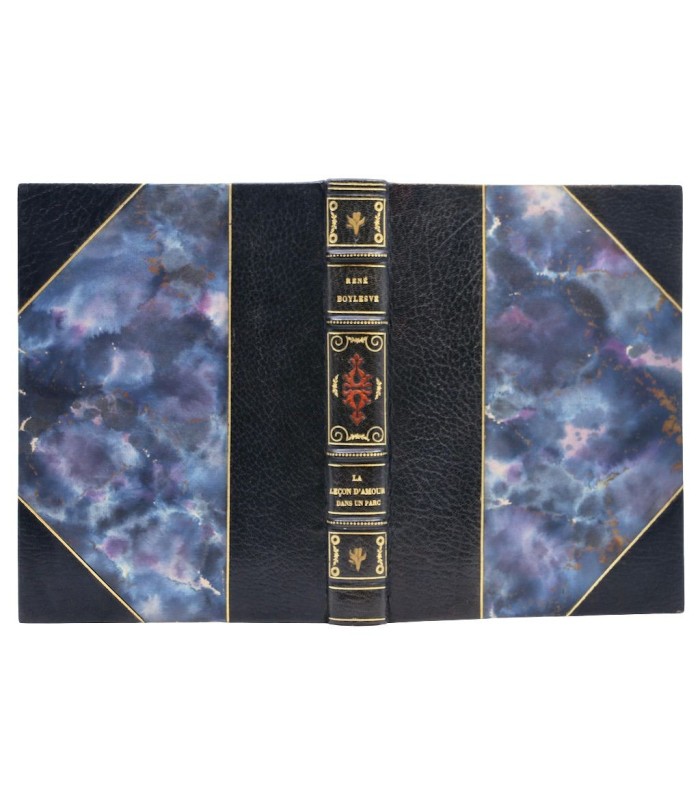 BOYLESVE (René) - La leçon d'amour dans un parc. Les nouvelles leçons d'amour dans un parc - SAUVAGE (Sylvain)