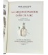 BOYLESVE (René) - La leçon d'amour dans un parc. Les nouvelles leçons d'amour dans un parc - SAUVAGE (Sylvain)