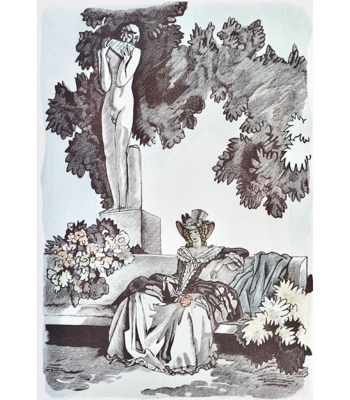 BOYLESVE (René) - La leçon d'amour dans un parc. Les nouvelles leçons d'amour dans un parc - SAUVAGE (Sylvain)