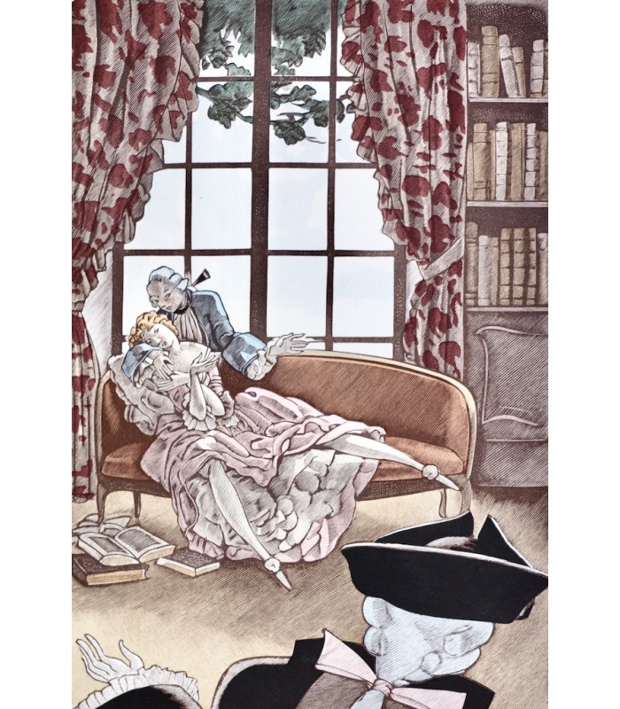 BOYLESVE (René) - La leçon d'amour dans un parc. Les nouvelles leçons d'amour dans un parc - SAUVAGE (Sylvain)