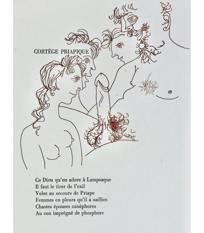 APOLLINAIRE (Guillaume) - Le Cortège priapique - PRASSINOS (Mario)
