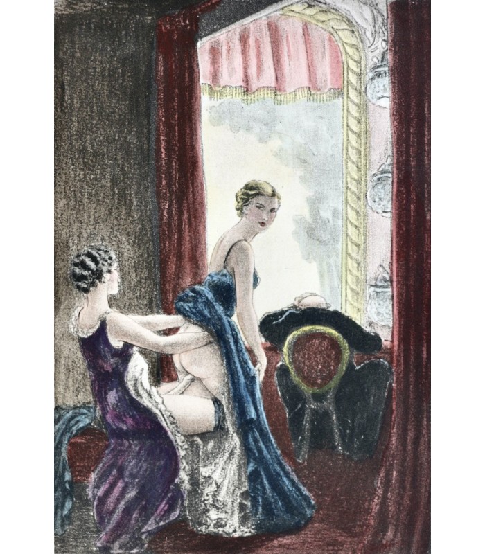 [GROS (Johannes)] LANSAY (Jacqueline de) - Les Délices libertines