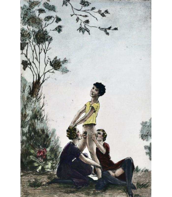 [GROS (Johannes)] LANSAY (Jacqueline de) - Les Délices libertines