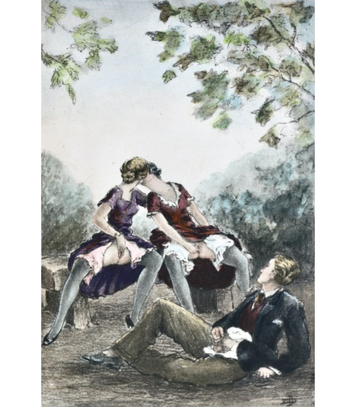 [GROS (Johannes)] LANSAY (Jacqueline de) - Les Délices libertines