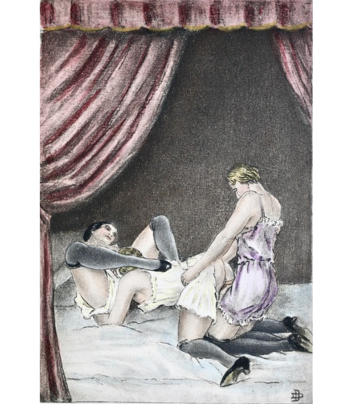 [GROS (Johannes)] LANSAY (Jacqueline de) - Les Délices libertines