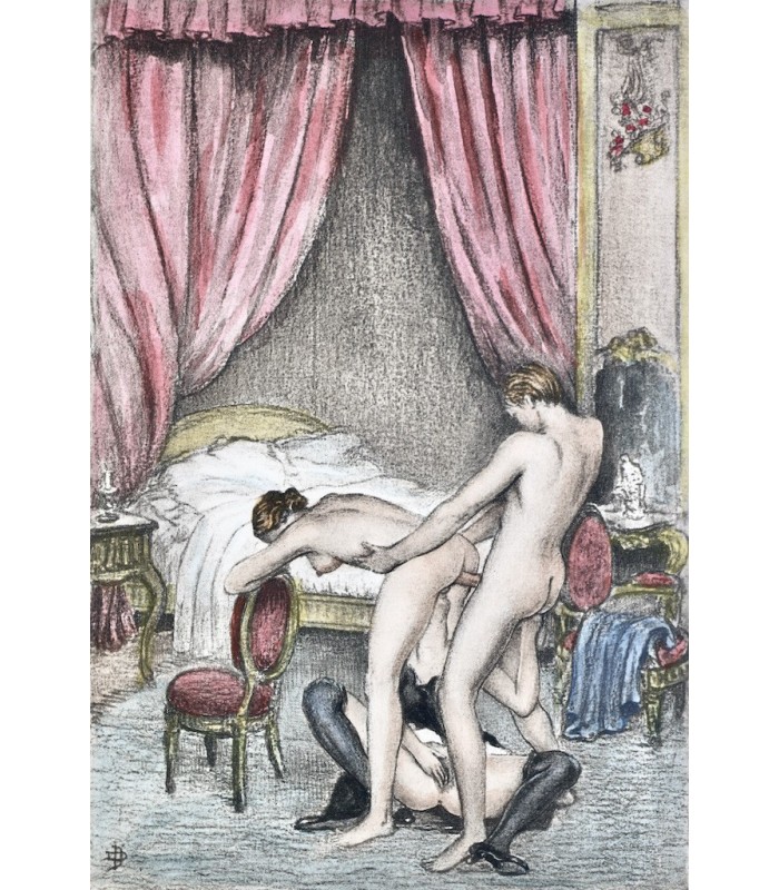 [GROS (Johannes)] LANSAY (Jacqueline de) - Les Délices libertines