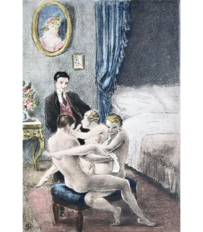 [GROS (Johannes)] LANSAY (Jacqueline de) - Les Délices libertines