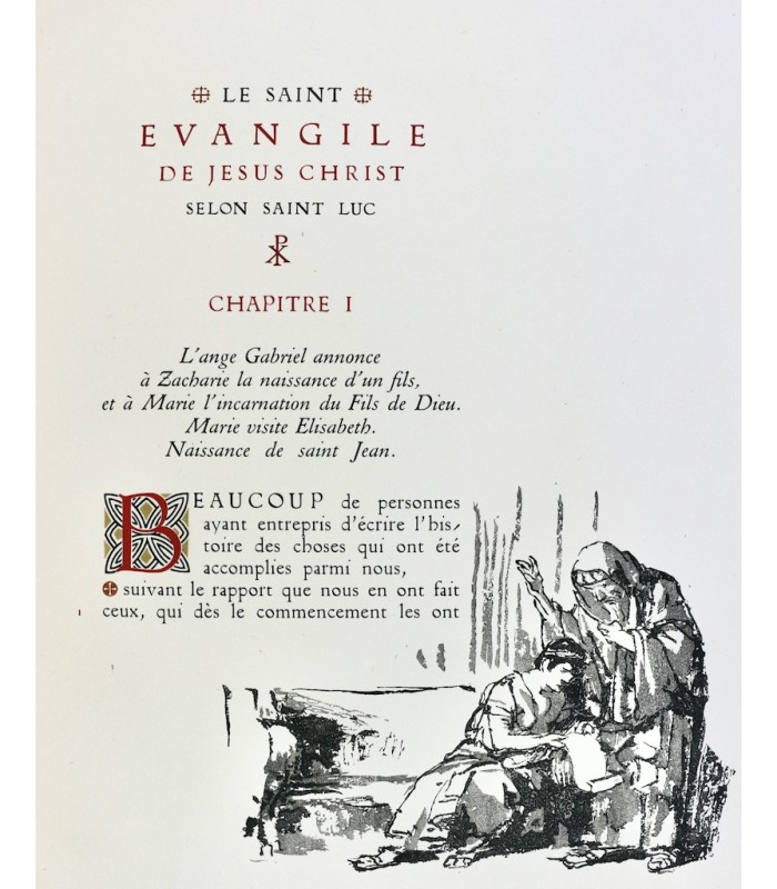 LE MAISTRE DE SACY - Évangile selon Saint-Luc - CHADEL (Luc)