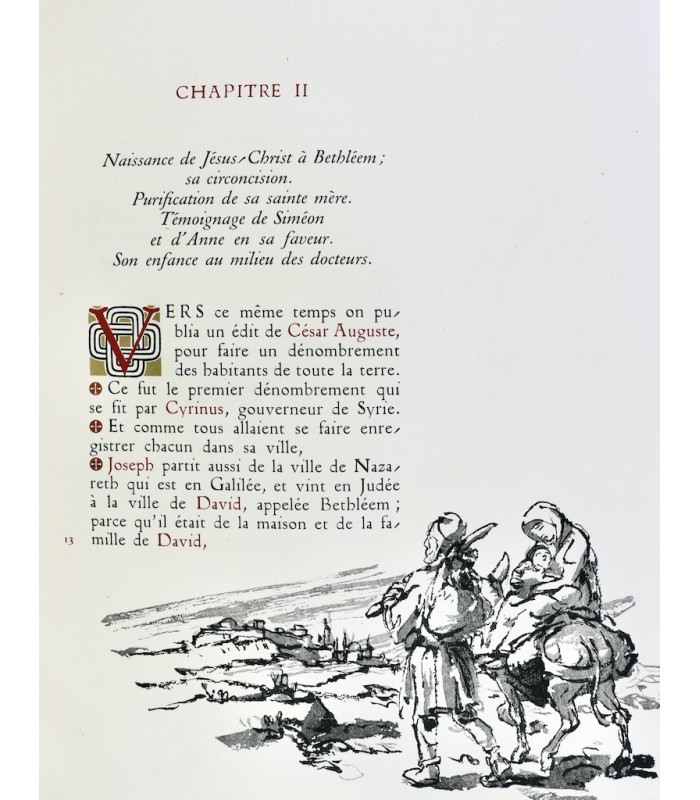 LE MAISTRE DE SACY - Évangile selon Saint-Luc - CHADEL (Luc)