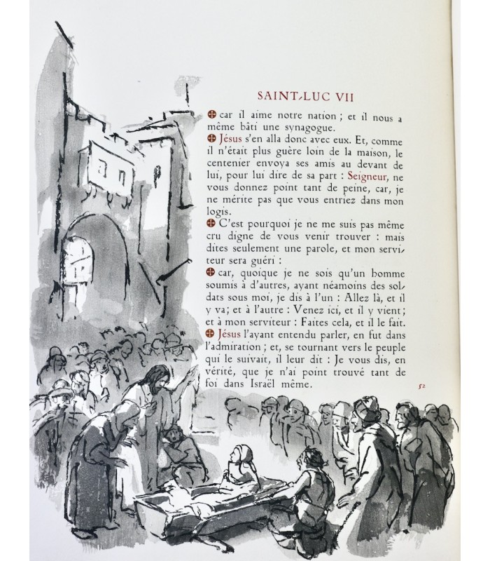 LE MAISTRE DE SACY - Évangile selon Saint-Luc - CHADEL (Luc)