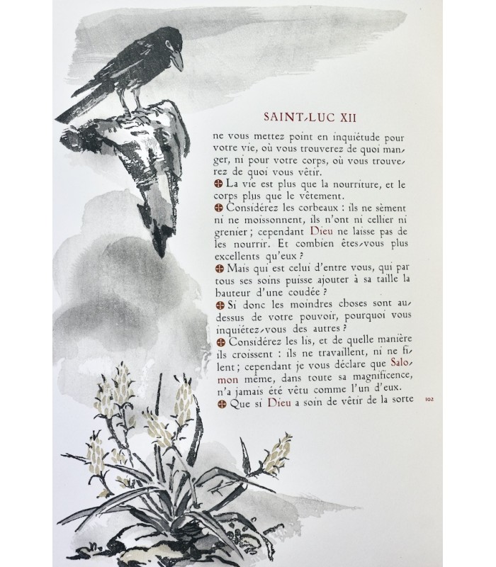 LE MAISTRE DE SACY - Évangile selon Saint-Luc - CHADEL (Luc)