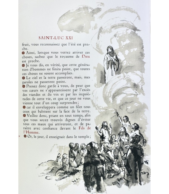 LE MAISTRE DE SACY - Évangile selon Saint-Luc - CHADEL (Luc)