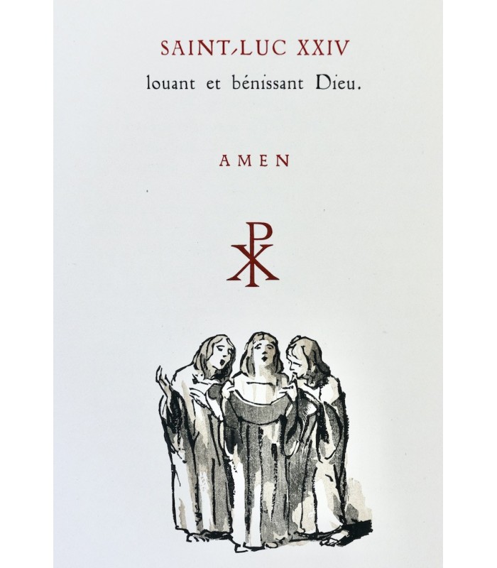 LE MAISTRE DE SACY - Évangile selon Saint-Luc - CHADEL (Luc)