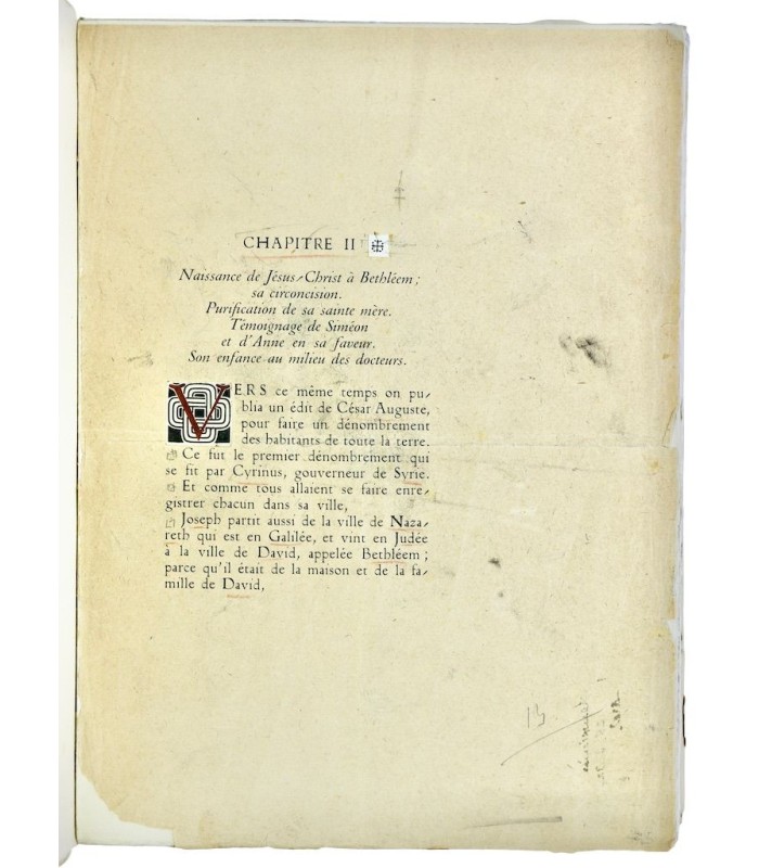 LE MAISTRE DE SACY - Évangile selon Saint-Luc - CHADEL (Luc)