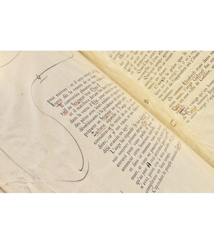 LE MAISTRE DE SACY - Évangile selon Saint-Luc - CHADEL (Luc)