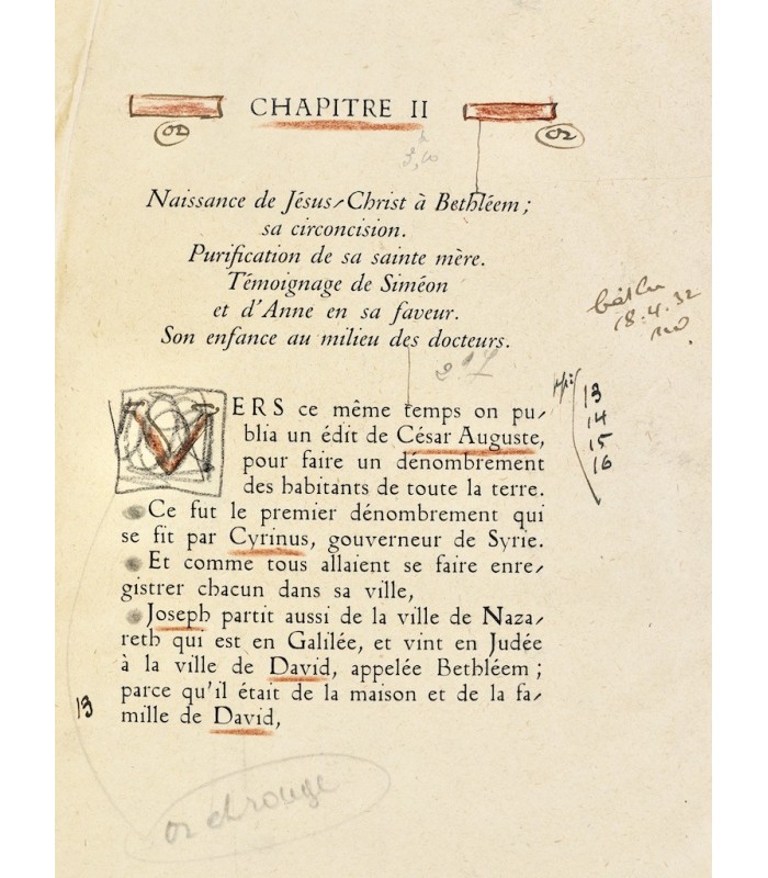 LE MAISTRE DE SACY - Évangile selon Saint-Luc - CHADEL (Luc)