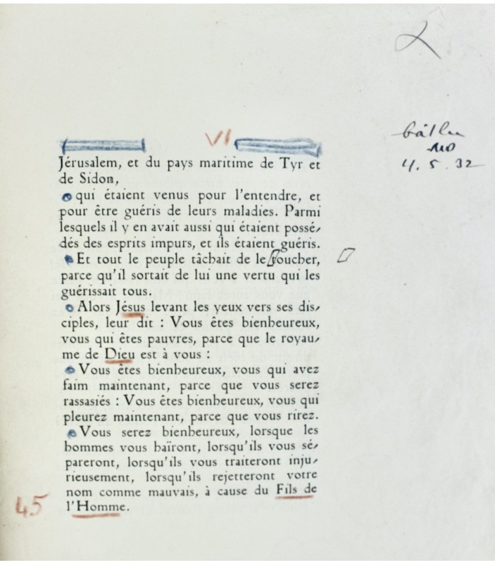 LE MAISTRE DE SACY - Évangile selon Saint-Luc - CHADEL (Luc)