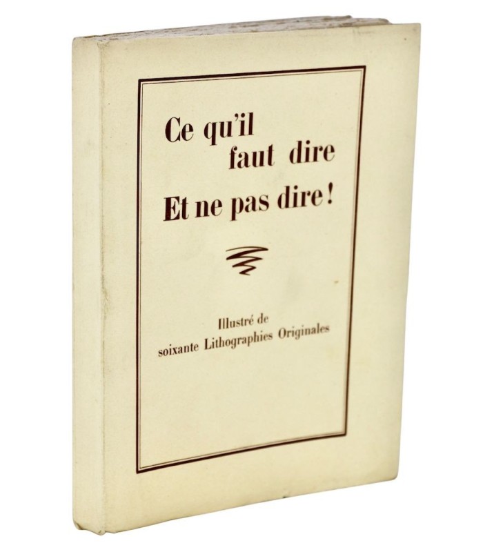 [ANONYME] - Ce qu’il faut dire et ne pas dire !