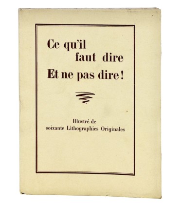 [ANONYME] - Ce qu’il faut dire et ne pas dire !