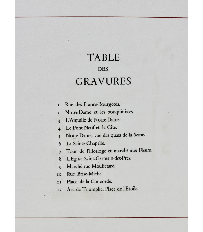 VALÉRY (Paul) - Présence de Paris - FLORÈS