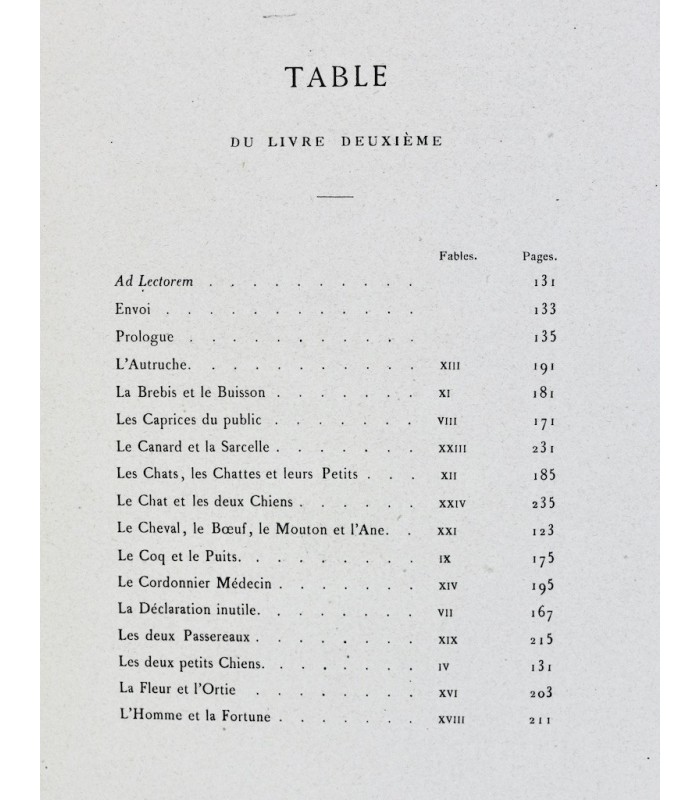 [GODINS DE SOUHESMES (Gaston des)‎] - Fables