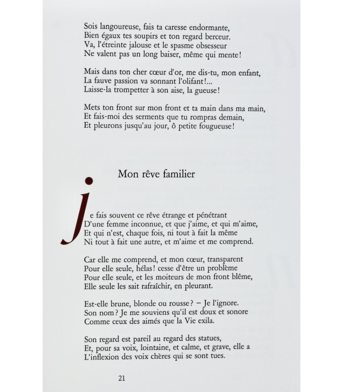 VERLAINE (Paul) - Romances sans paroles - MATHONNAT (Michel)