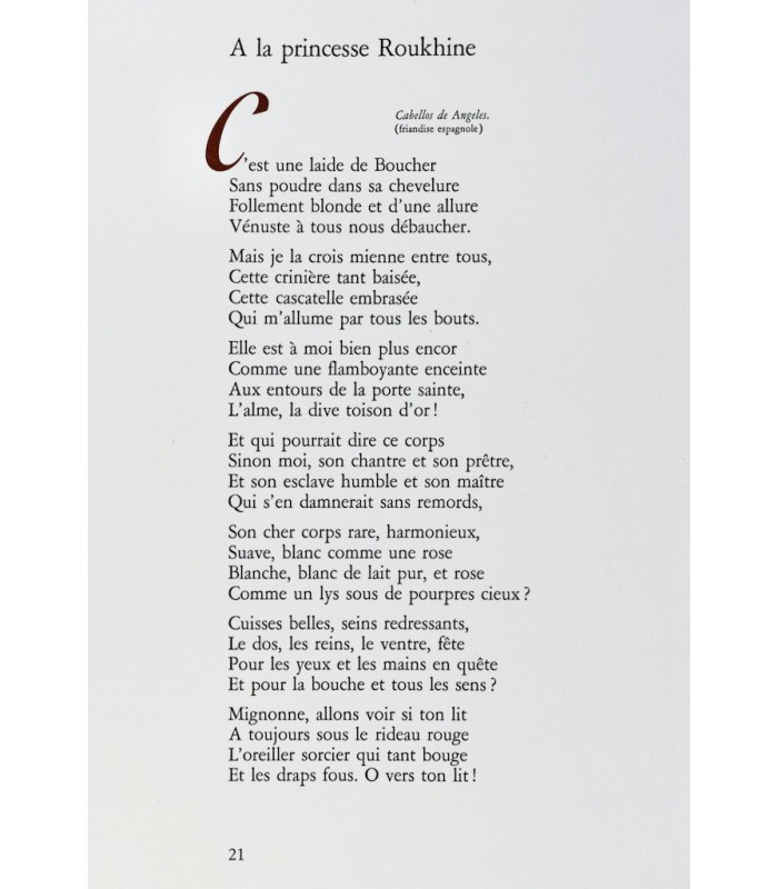 VERLAINE (Paul) - Parallèlement - MATHONNAT (Michel)